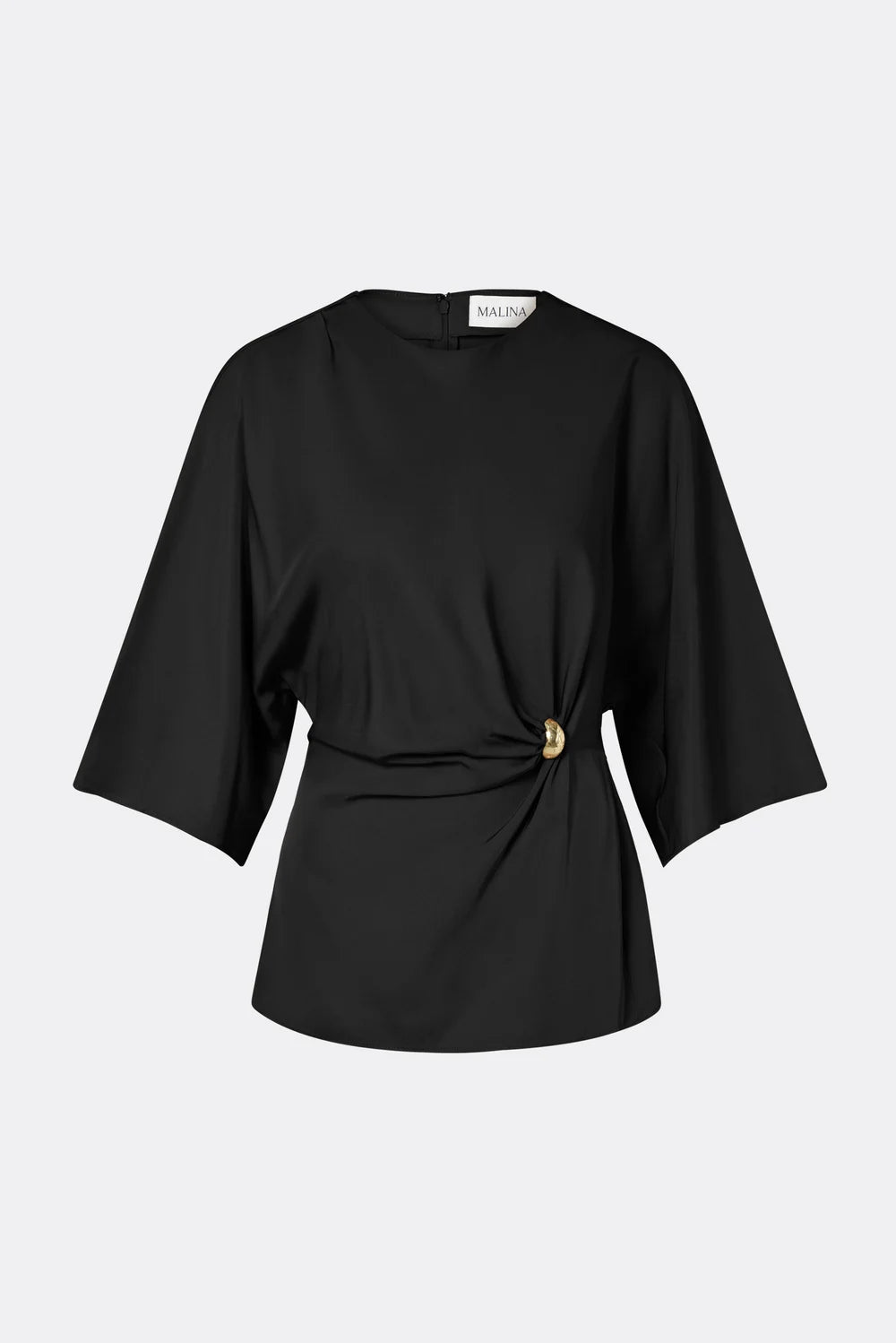 Zilla Brooch Detailed Blouse
