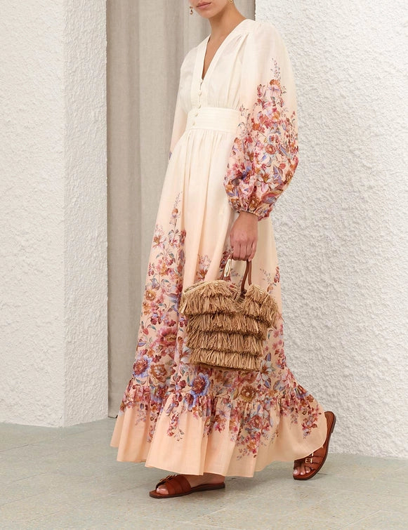 Awaken Plunge Maxi Dress