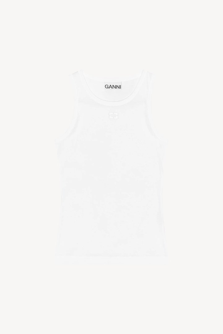 Soft Cotton Rib Tank Top