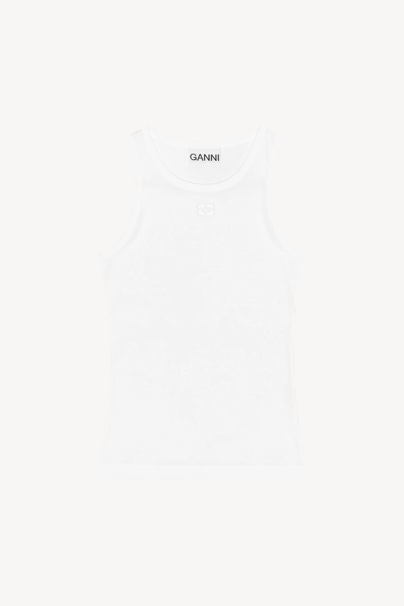 Soft Cotton Rib Tank Top