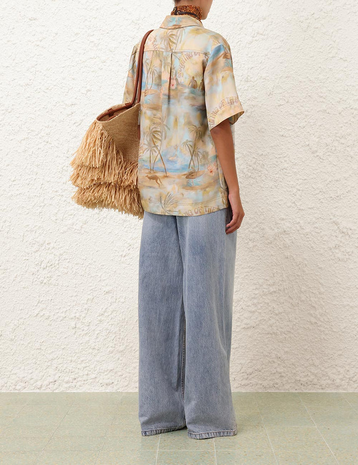 Illuminate Relaxed Flare Jean