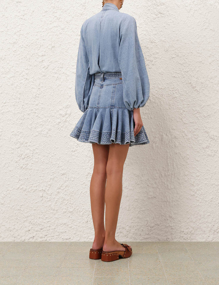 Indra Denim Mini Skirt