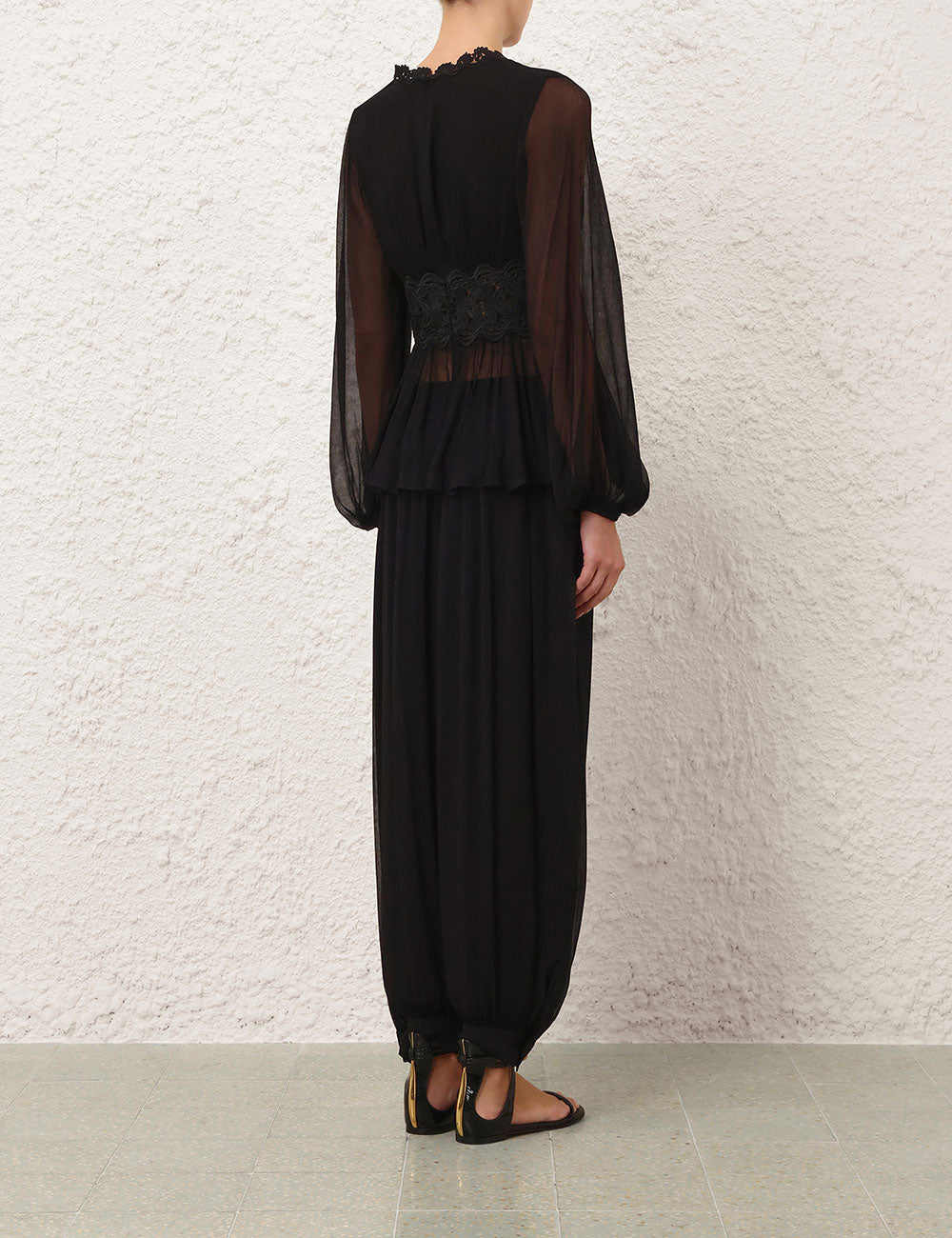 Luna Peplum Blouse