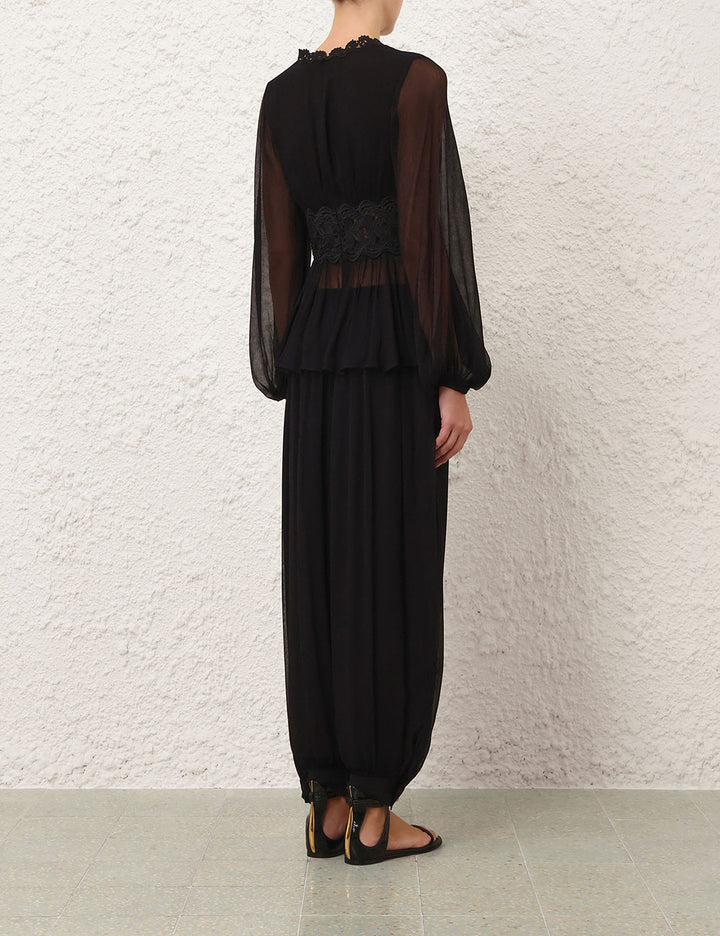 Luna Peplum Blouse