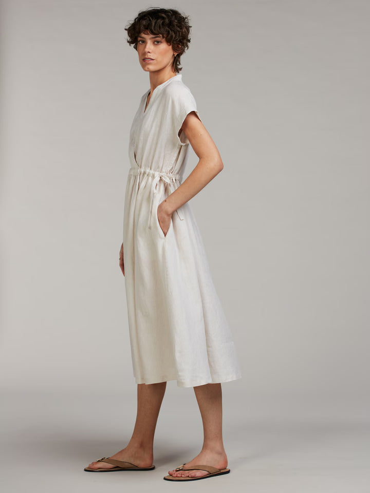 Lana Dress, V-neck wrap