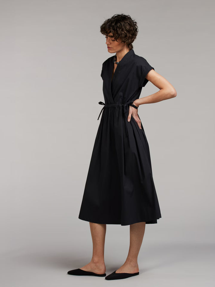 Lana Dress, V-neck wrap