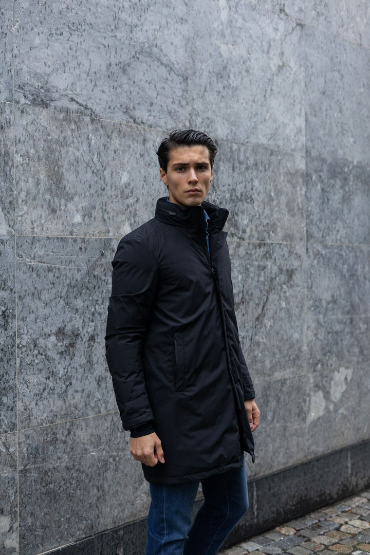 Men`s Woven Half Coat