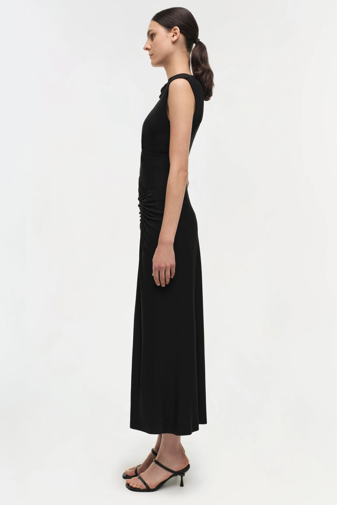 ACACIA S/L MIDI DRESS