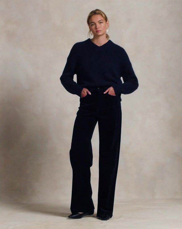Woven-Wide Leg-Pants