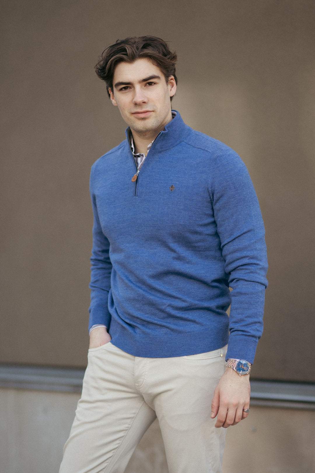 MORRIS Merino John Zip