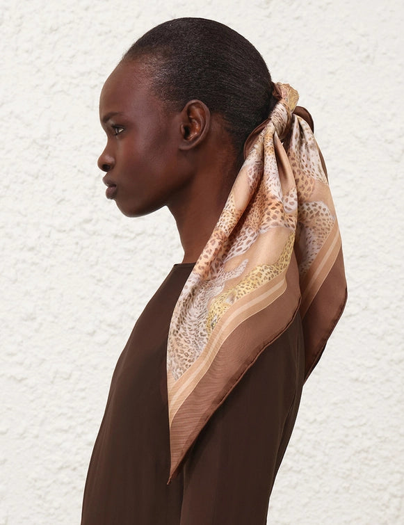 Printed Silk Square 70