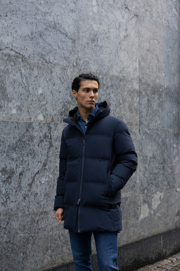 Men`s Woven Half Coat