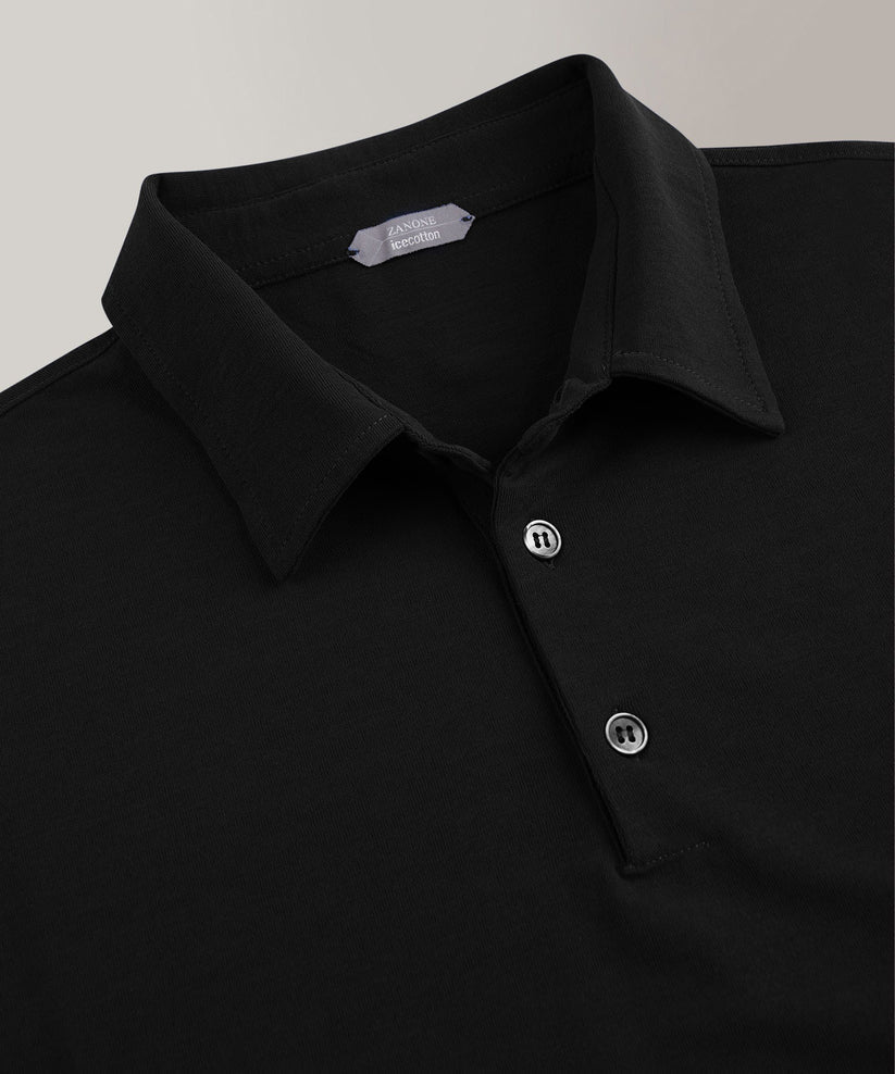 Slim fit IceCotton polo shirt