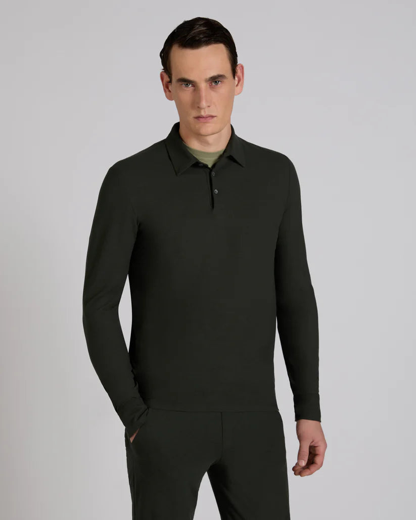 Slim fit IceCotton polo shirt