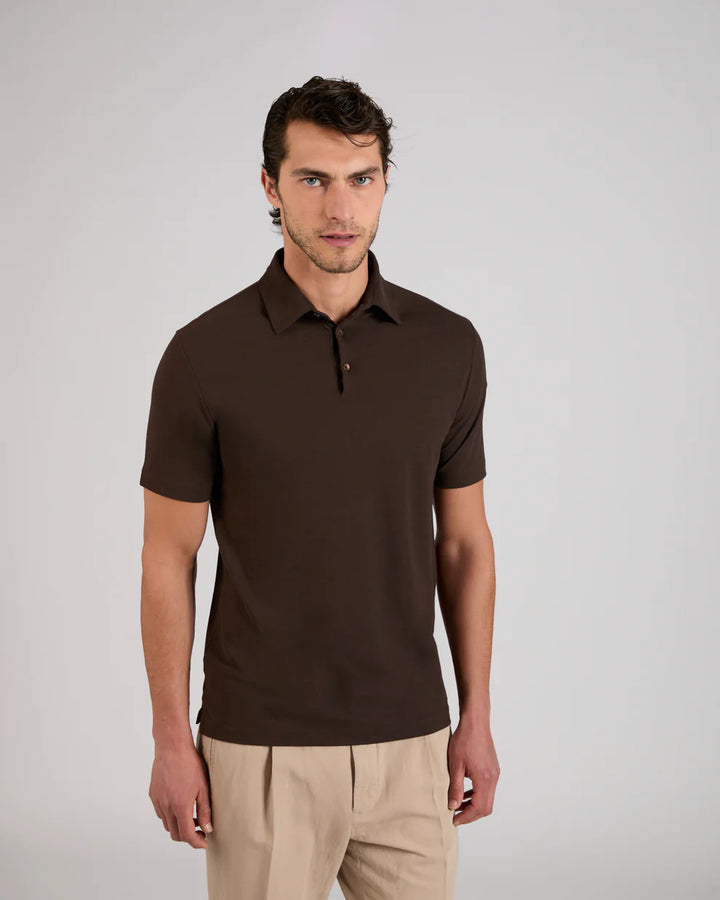 Slim fit IceCotton polo shirt