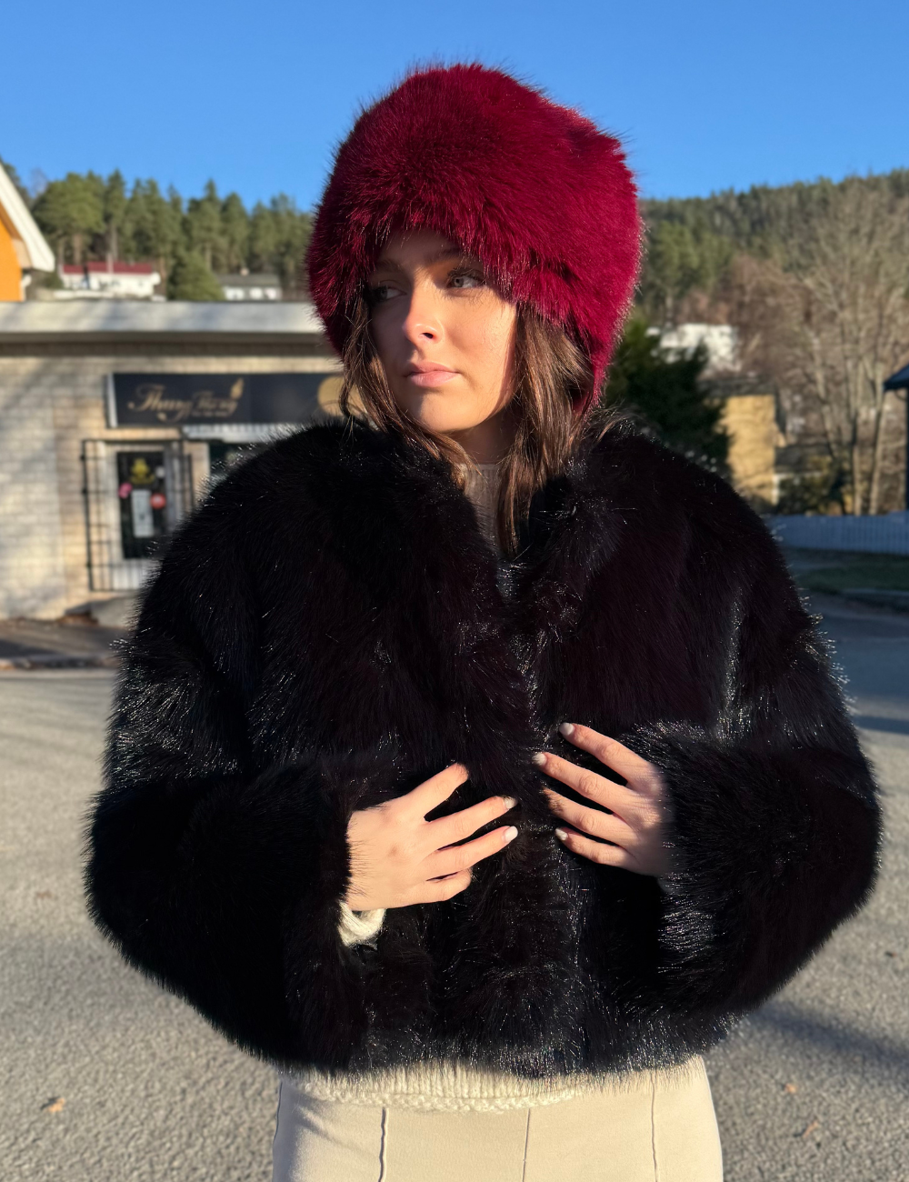 Anastasia Fuskepels Jakke