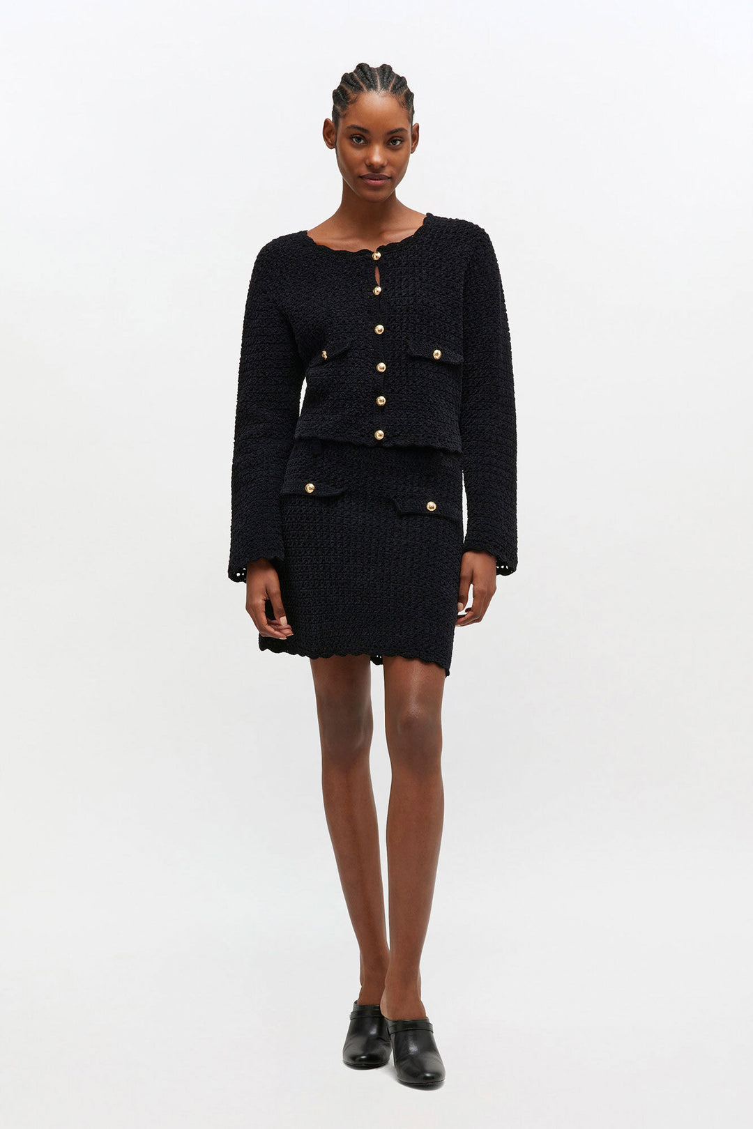 Cotton Chenille Crochet Skirt