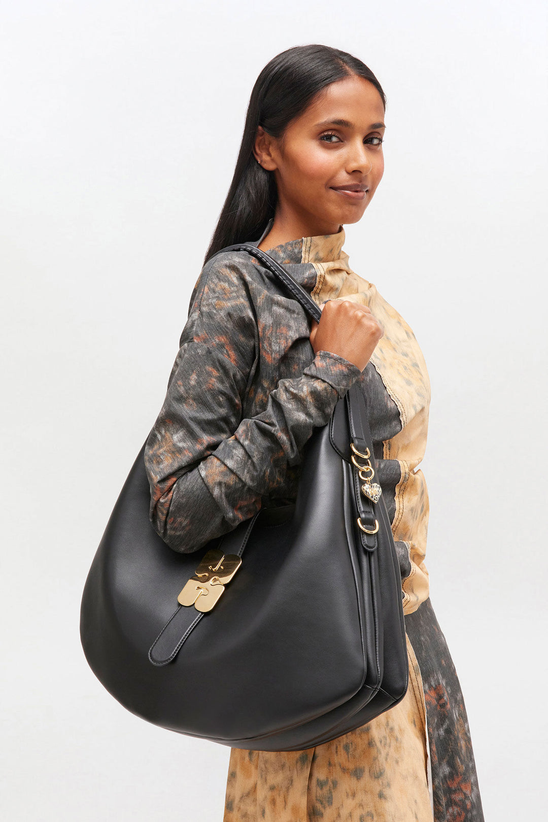 GANNI Kat Large Gold