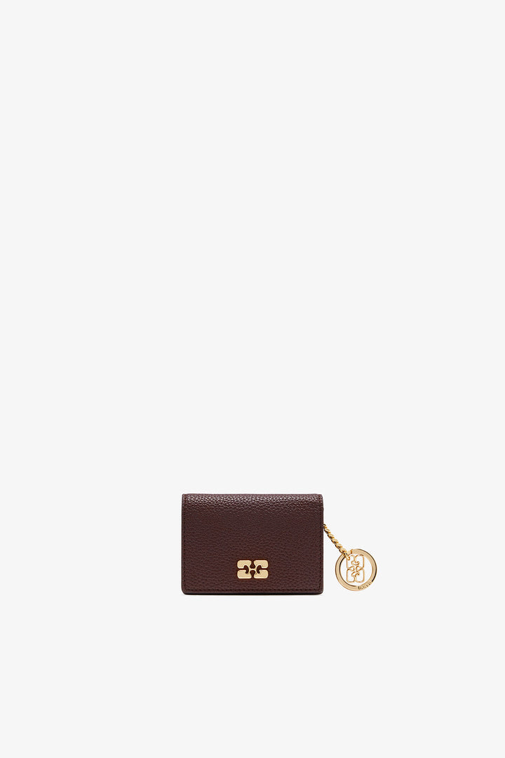 Card Holder With Flap Grained