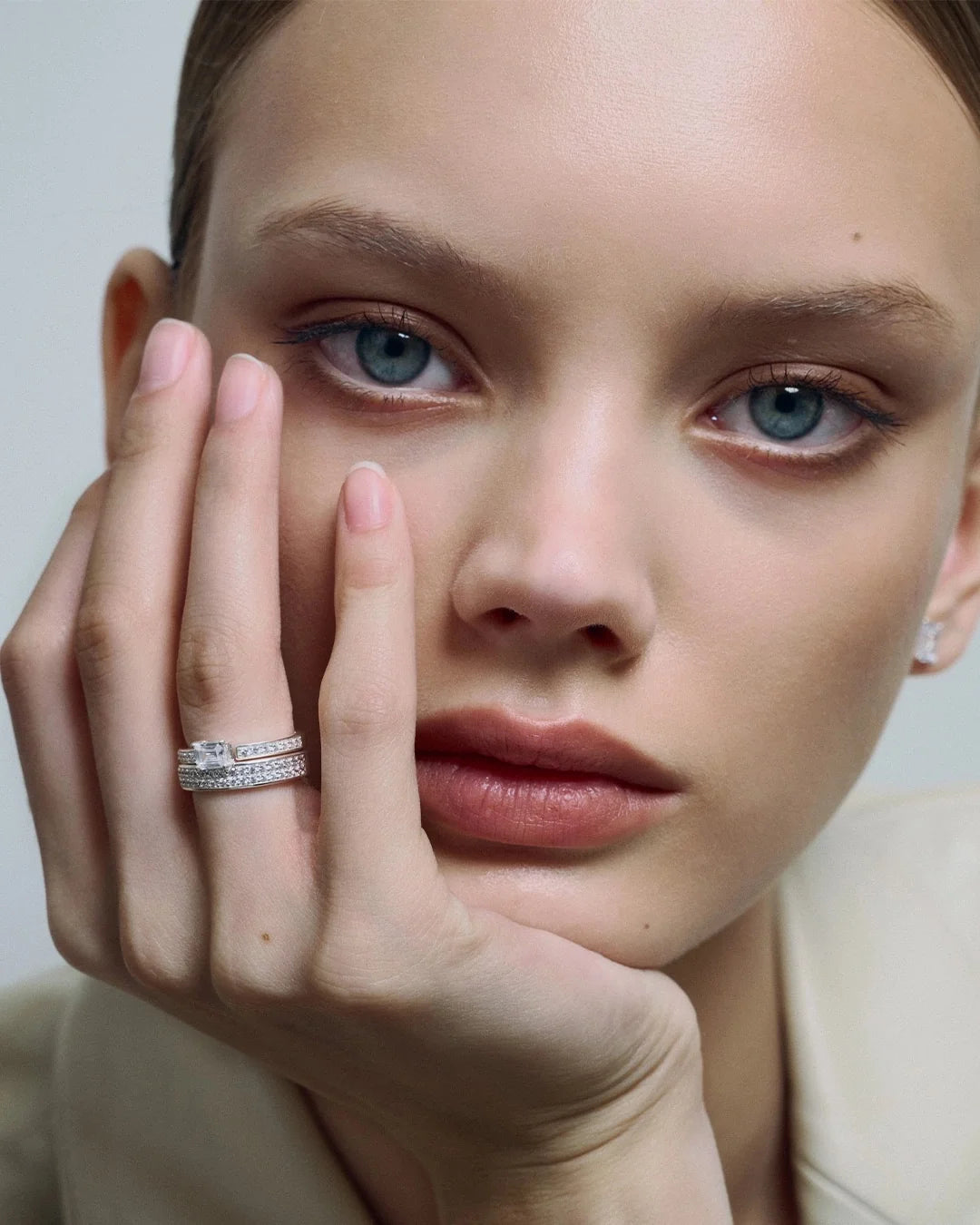 Aperto Pave Ring