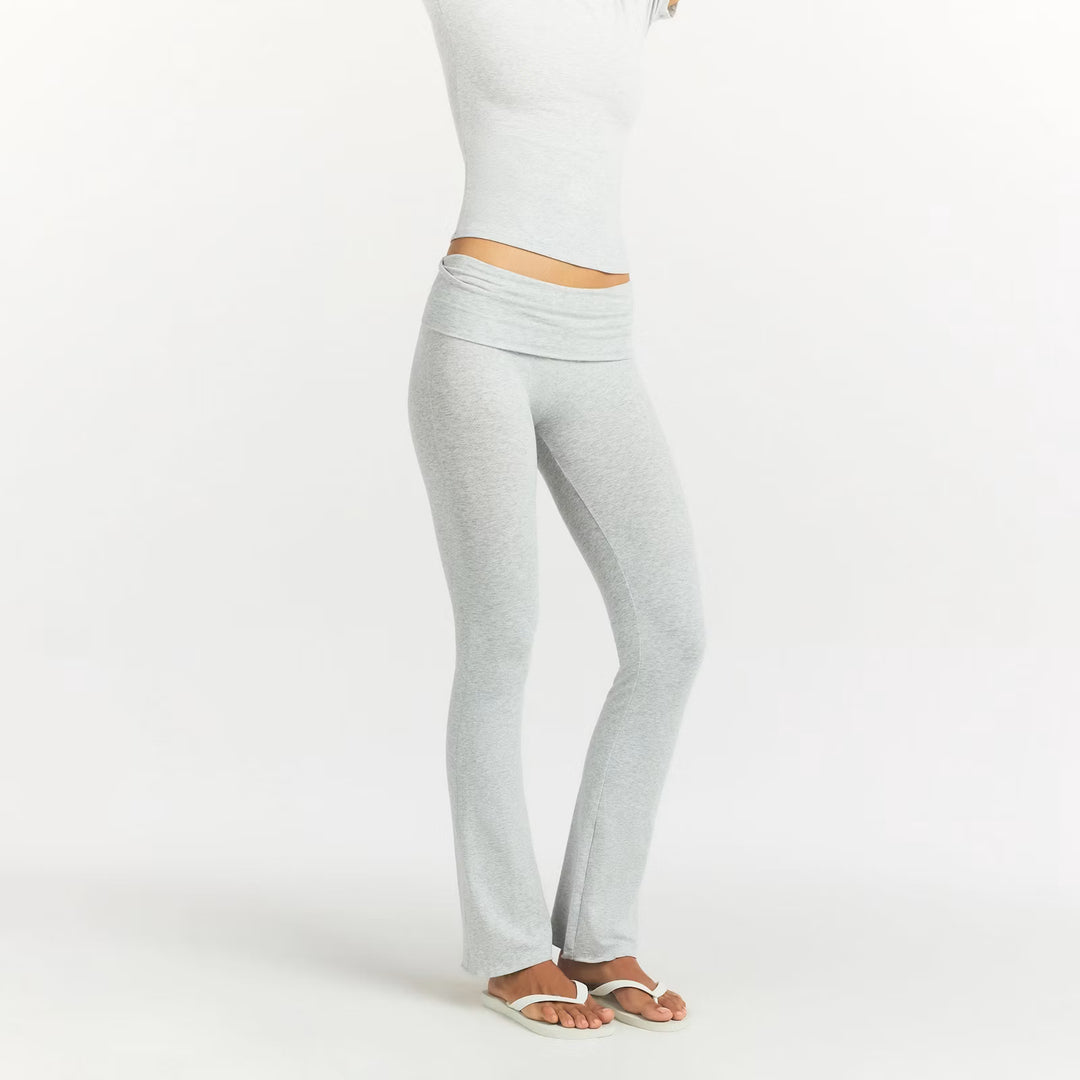 COTTON JERSEY FOLDOVER PANT