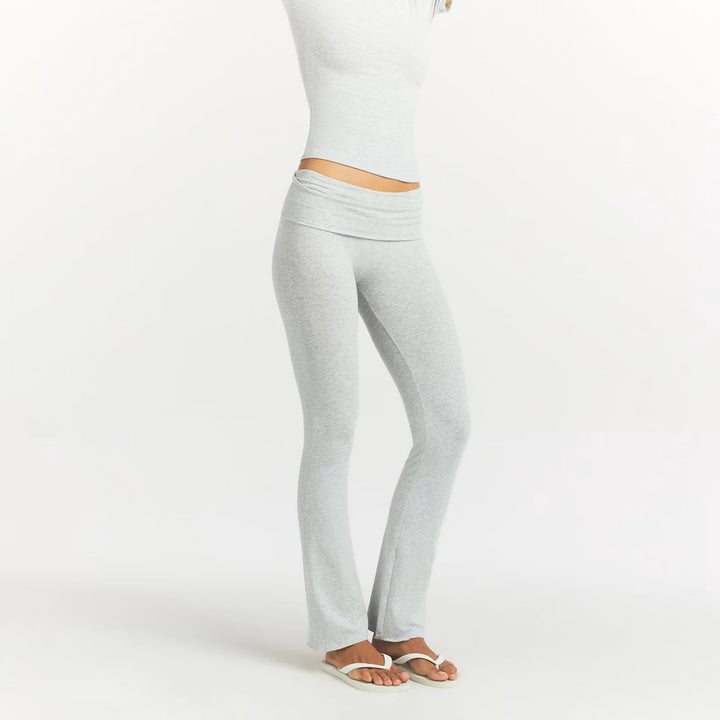 COTTON JERSEY FOLDOVER PANT