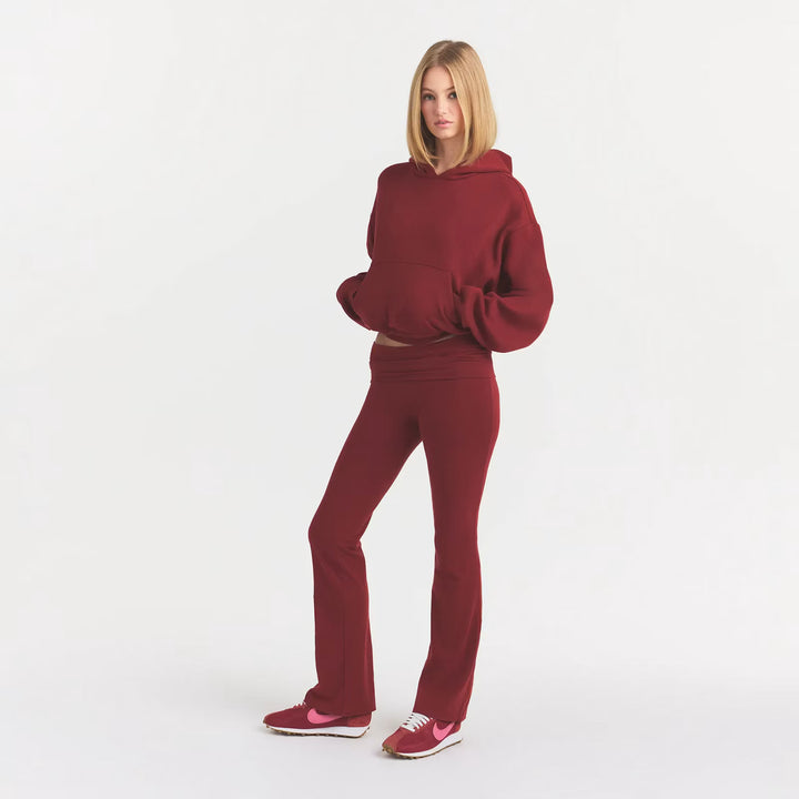 COTTON JERSEY FOLDOVER PANT
