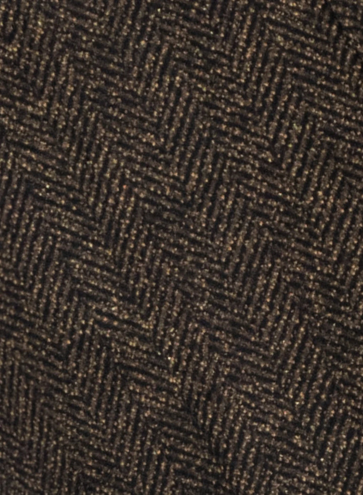 Women flared trousers donegal herringbone