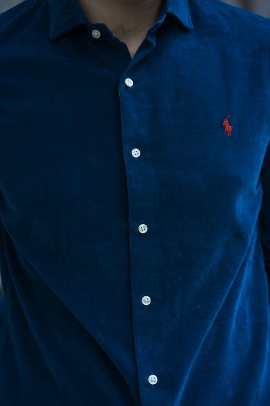 Custom Fit Corduroy Shirt