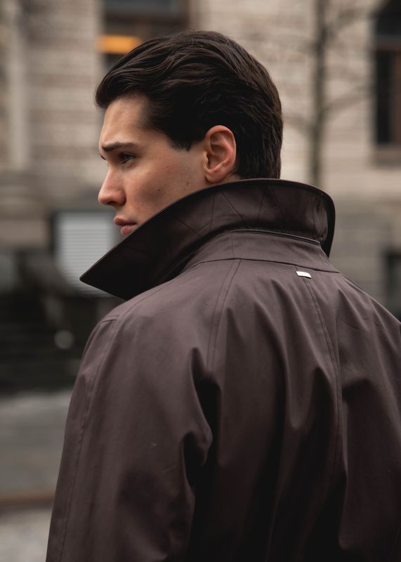 Men`s Woven Raincoat