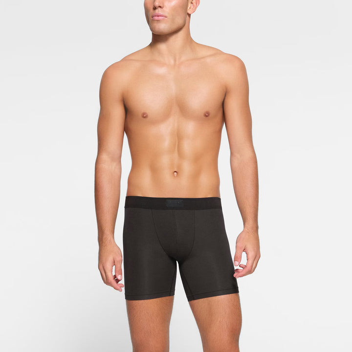 SKIMS COTTON 3 PACK BOXER BRIEF 5 INCH