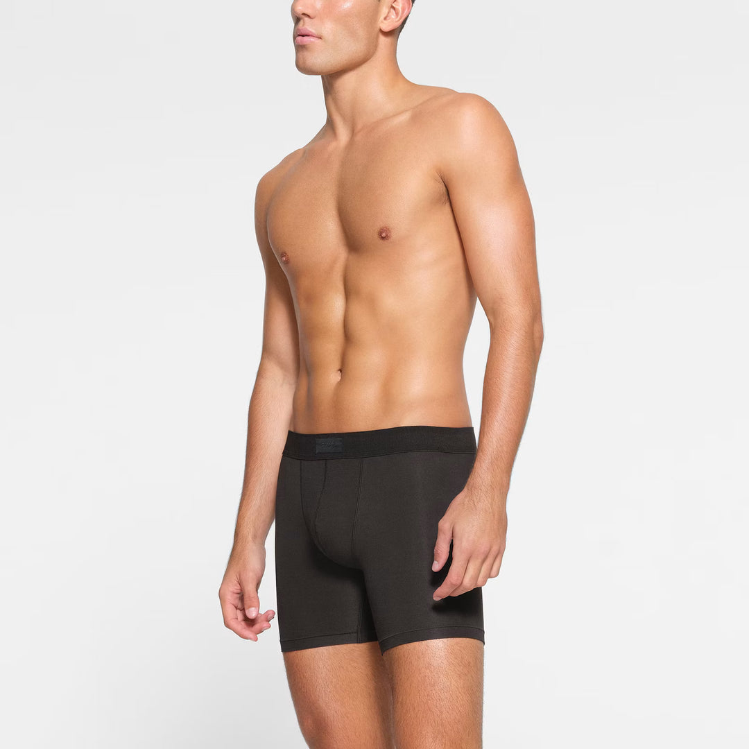 SKIMS COTTON 3 PACK BOXER BRIEF 5 INCH