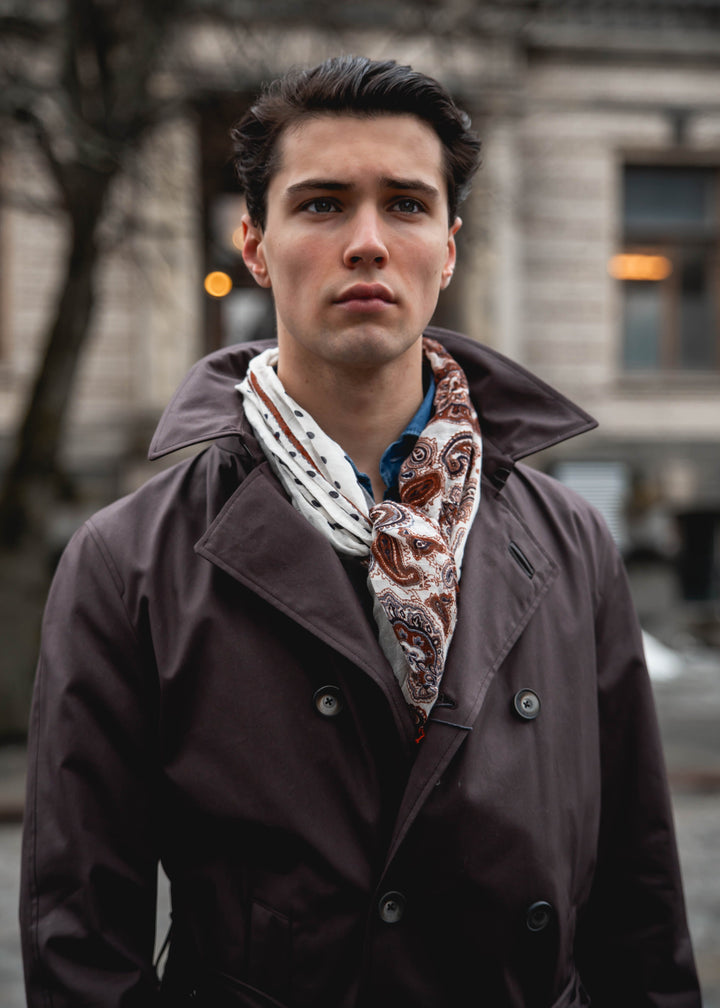 Men`s Woven Raincoat