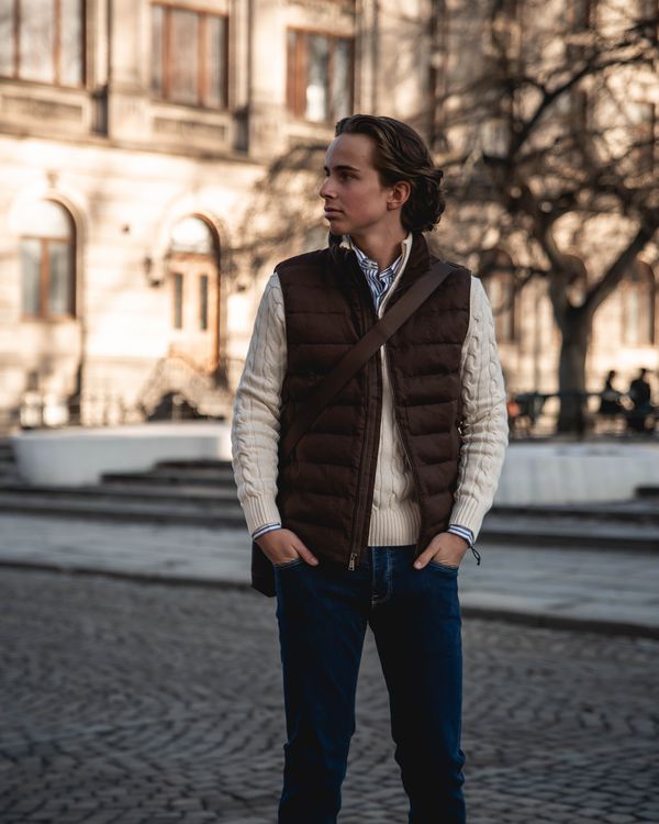 The Colden Linen Gilet
