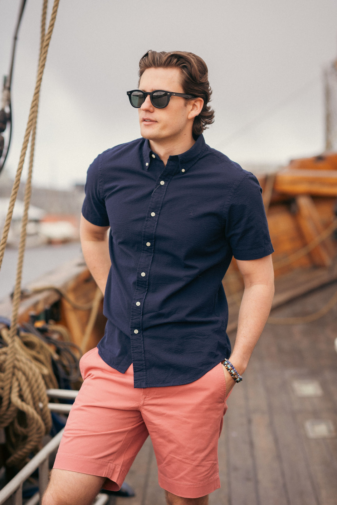 SHORT SLEEVE-SPORT SHIRT