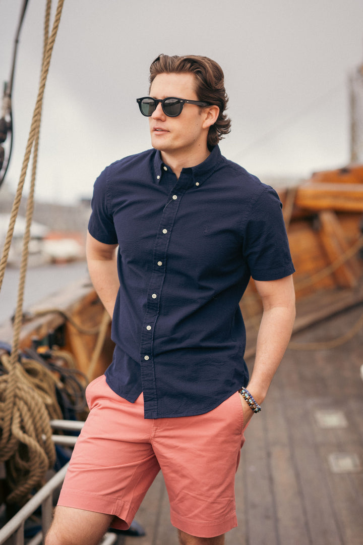 SHORT SLEEVE-SPORT SHIRT