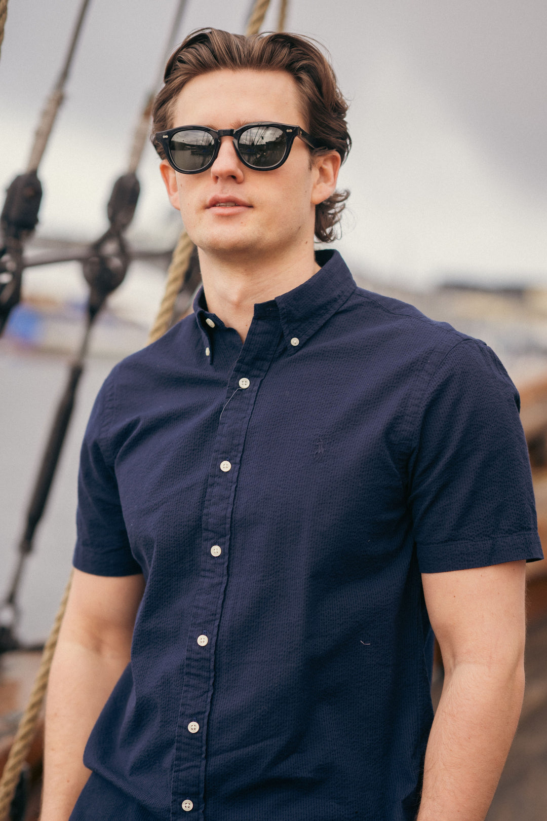 SHORT SLEEVE-SPORT SHIRT