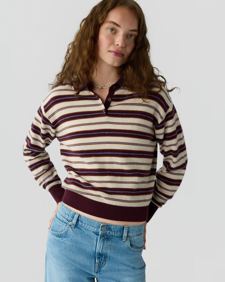 Collegiate Stripe Polo