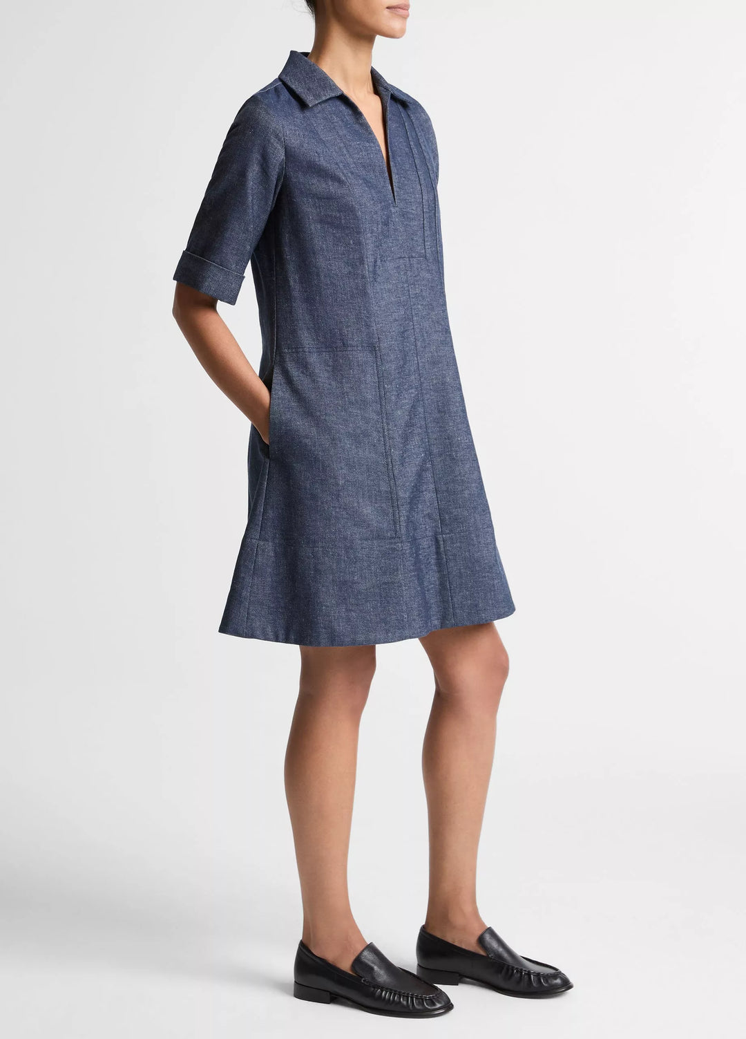 A-LINE S/S DRESS