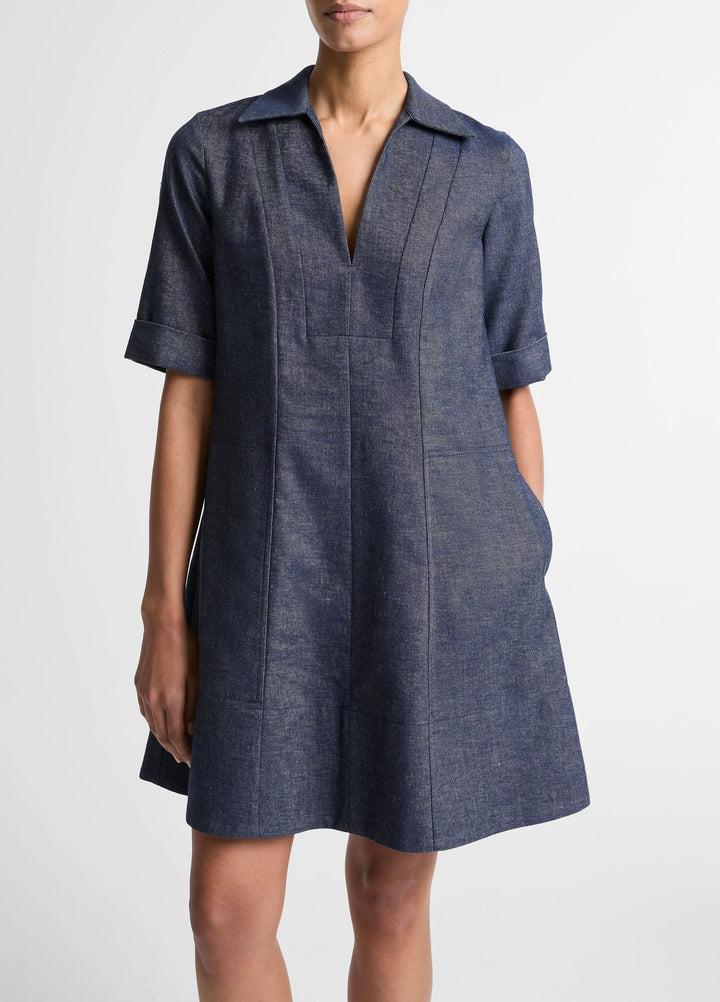 A-LINE S/S DRESS