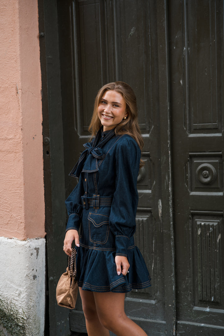 Denim Flip Dress