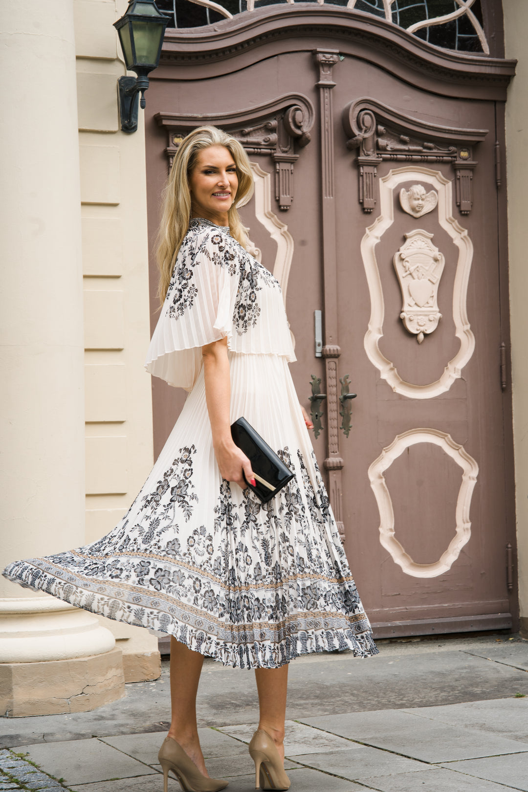 Dawning Sunray Midi Dress