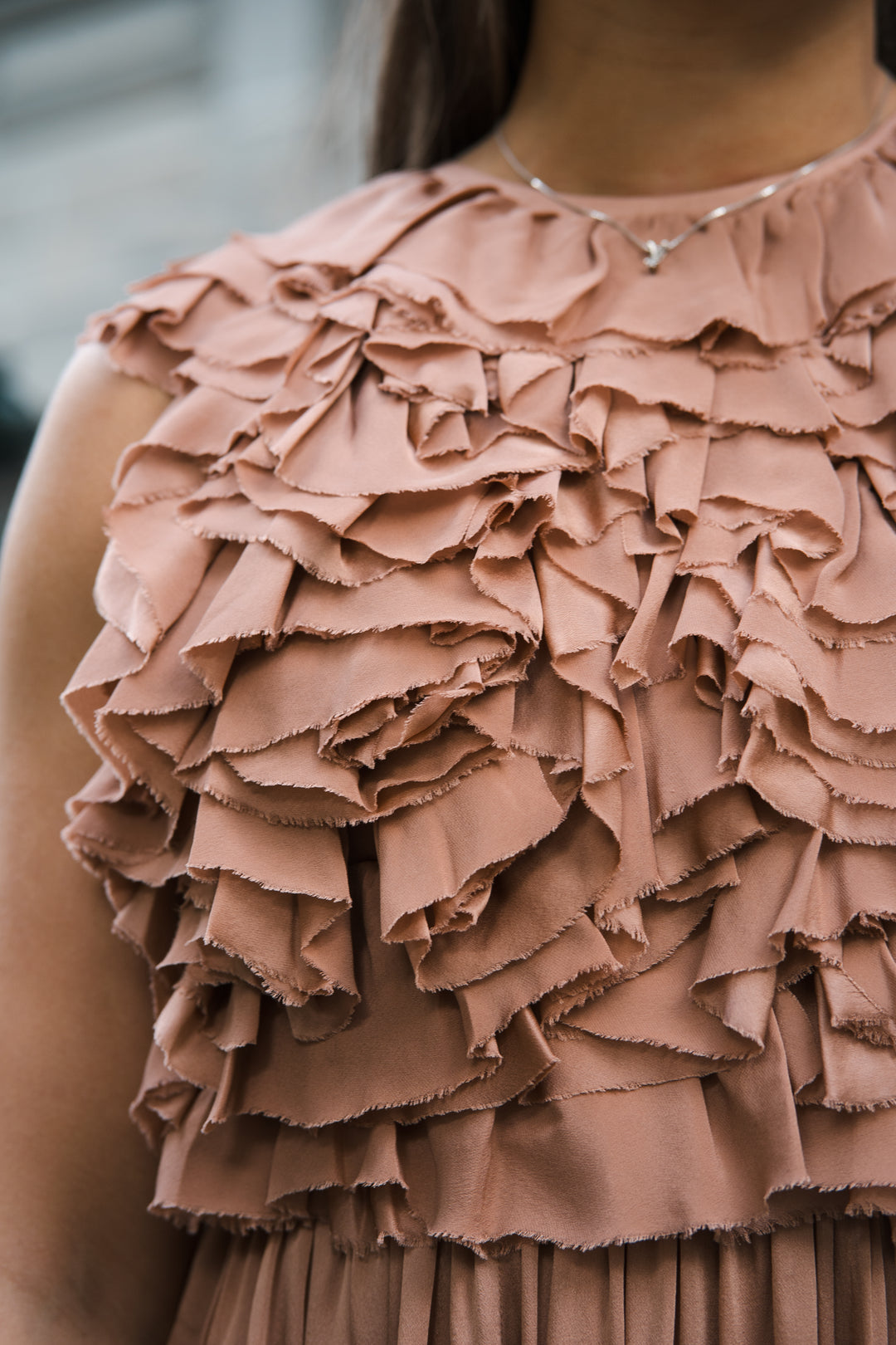 Byzantine Silk Backless Gown