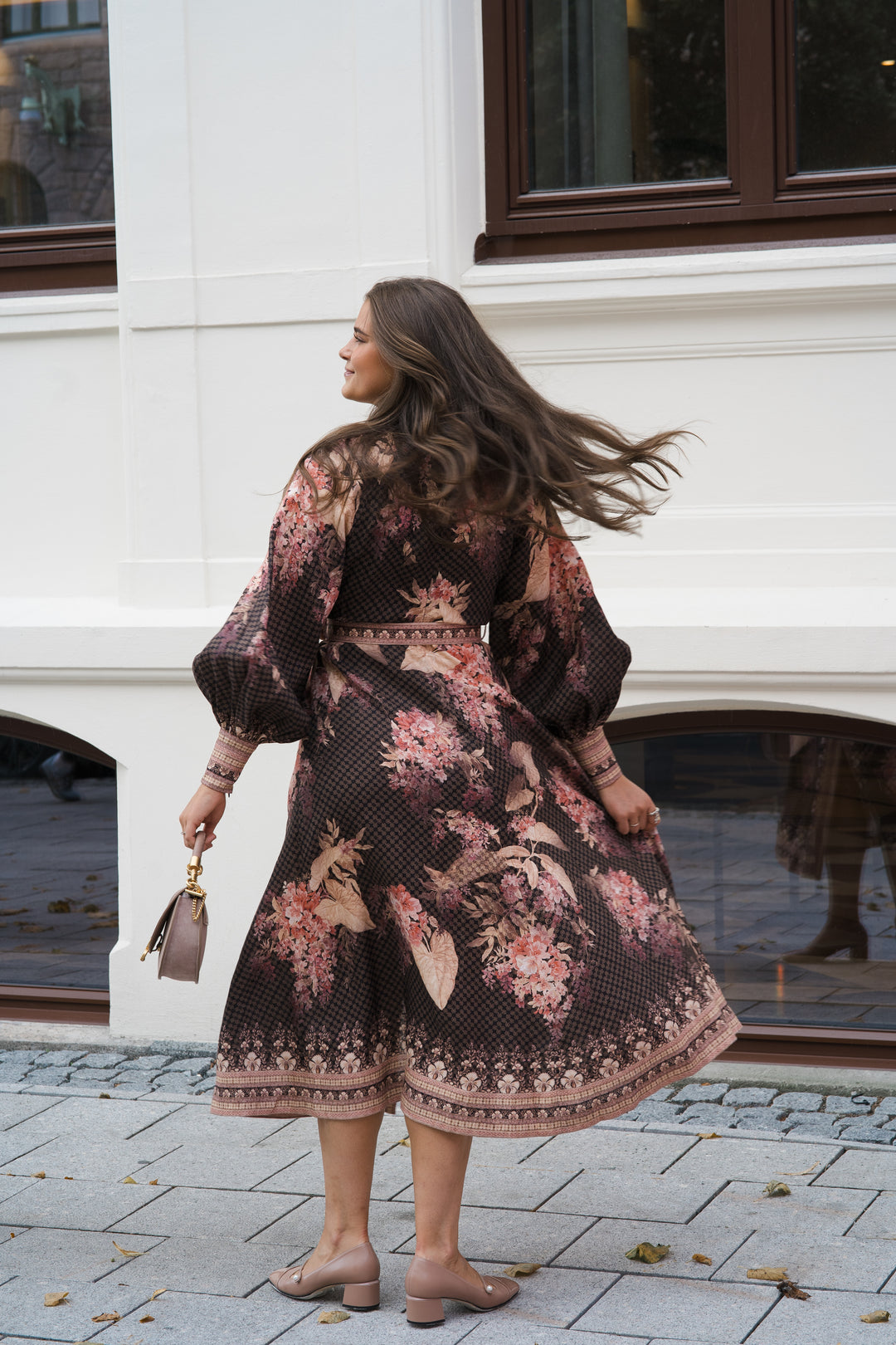 Illuminate Buttoned Midi Dress