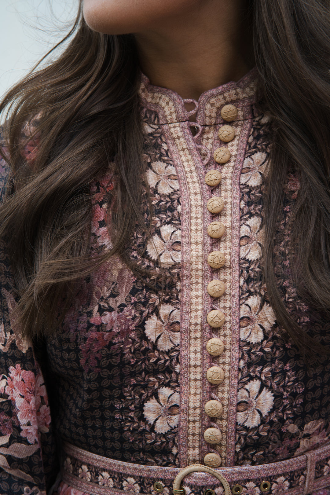 Illuminate Buttoned Midi Dress