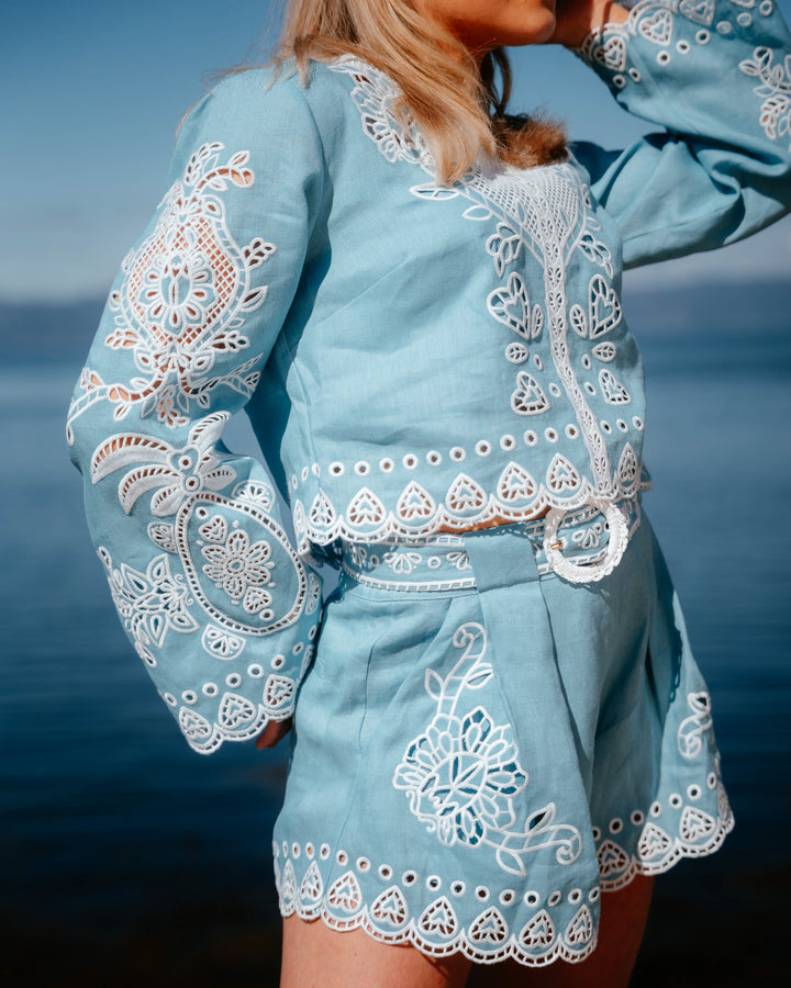ROMANTIC RICHELIEU SHORTS