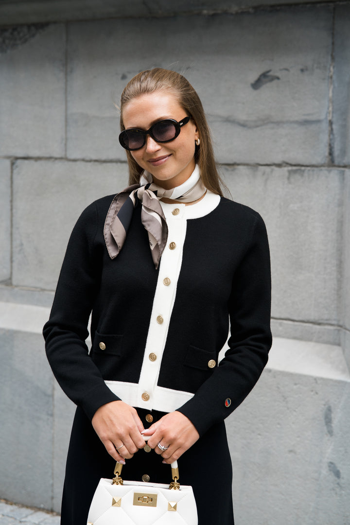ARIA cardigan Contrast