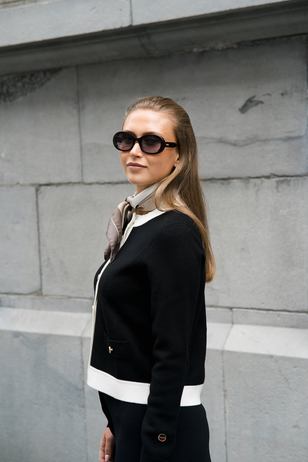 ARIA cardigan Contrast