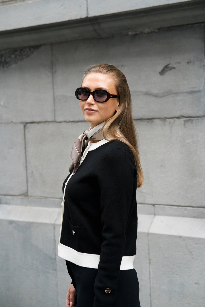 ARIA cardigan Contrast