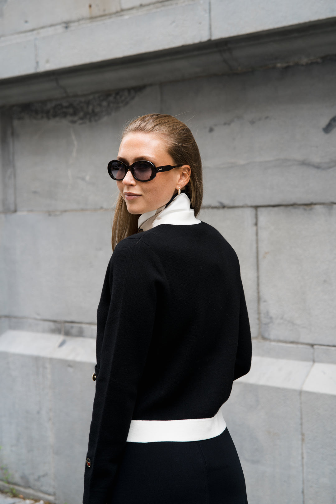 ARIA cardigan Contrast